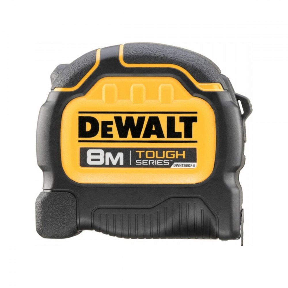Противоударна ролетка TOUGH Tape 8м/32 мм, DeWalt DWHT36928-0