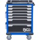 Работна мобилна количка / шкаф за инструменти 7 чекмеджета - BGS4236