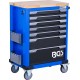 Работна мобилна количка / шкаф за инструменти 7 чекмеджета - BGS4238