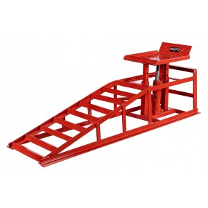Метална автомобилна рампа с хидравличен крик, 2 тона - INVTJ17