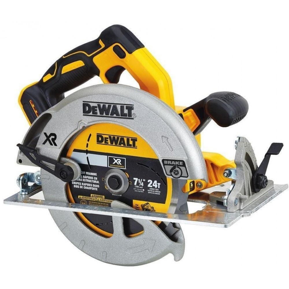 Ръчен акумулаторен, безчетков циркуляр, 18 V, DeWalt DCS570P2