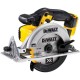 Ръчен акумулаторен циркуляр 18V XR, 165 мм, DeWalt DCS391NT
