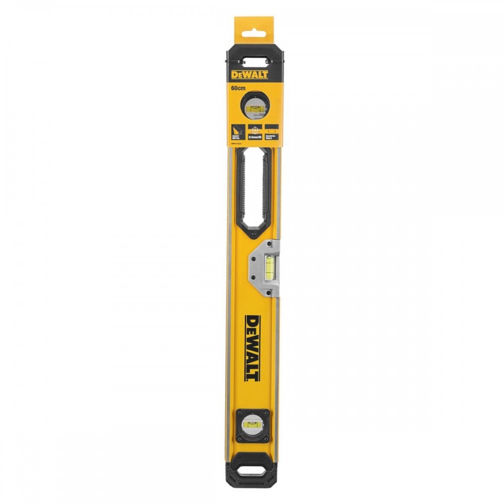 Ръчен нивелир SPIRIT LEVEL, 600 мм, DeWalt DWHT0-43224
