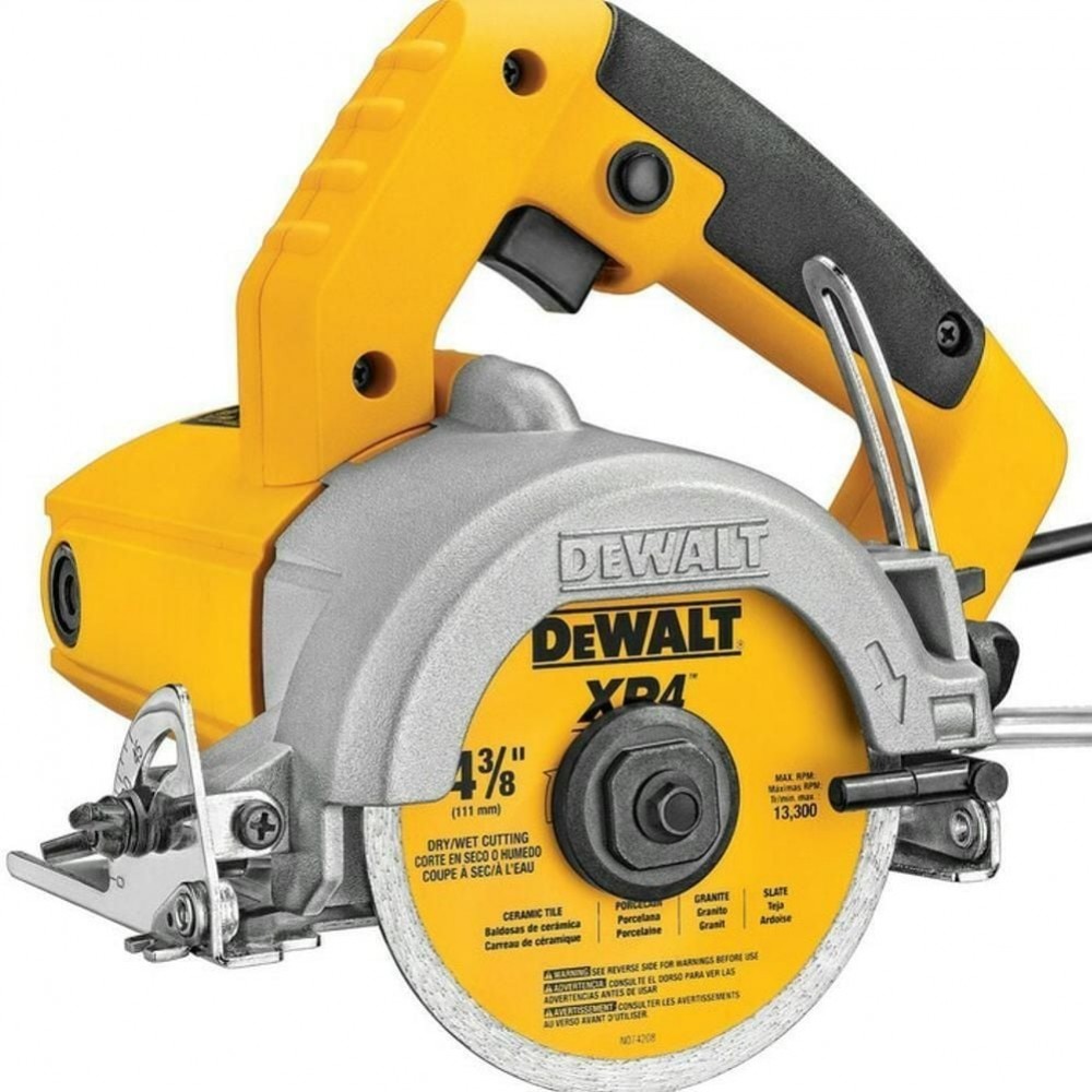 Ръчен циркуляр за рязане на плочки, 1300 W, Ø 110 мм, DeWalt DWC410