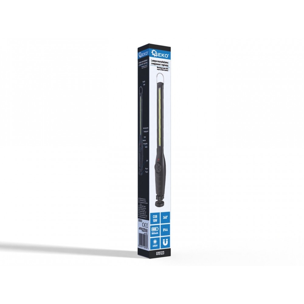 Работна LED COB лампа, 450 lm, 10 W, 1800 mAh - G15123