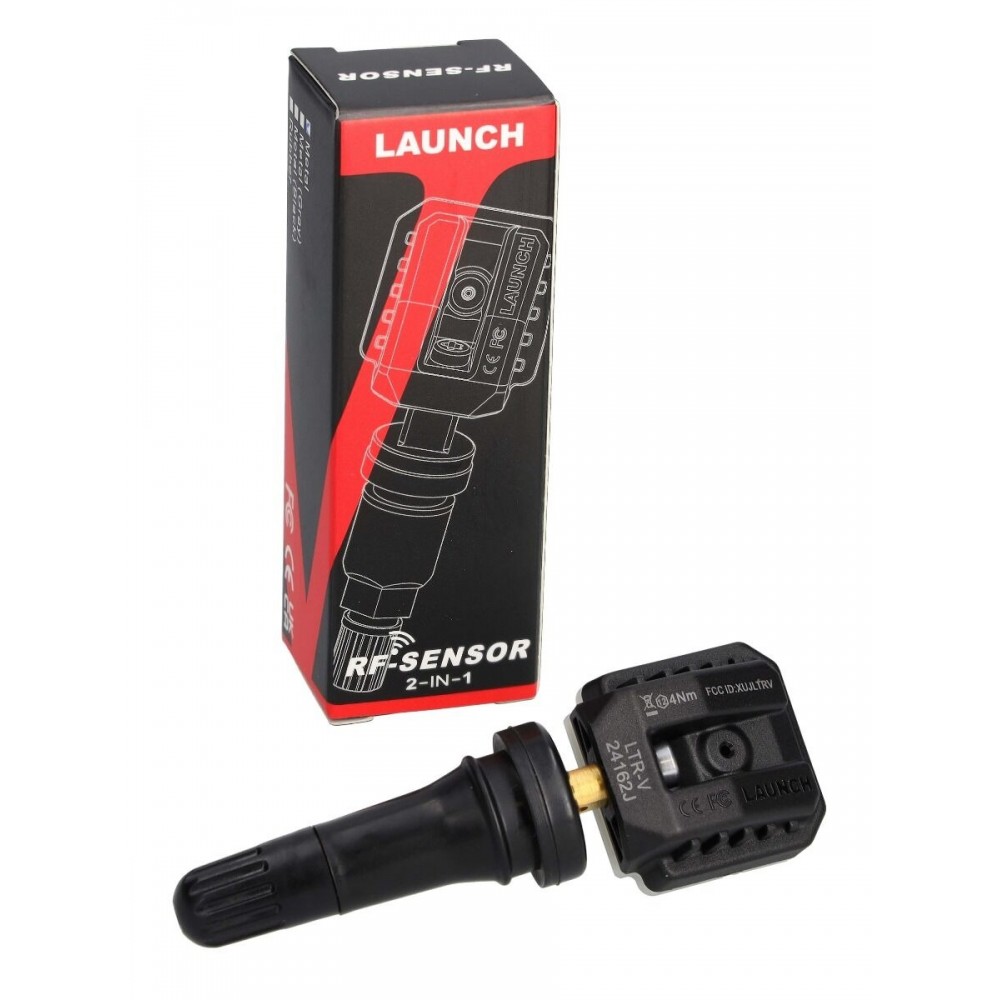 TPMS сензор за налягане в гумите 433/315 MHz с гумен вентил - LUTS02