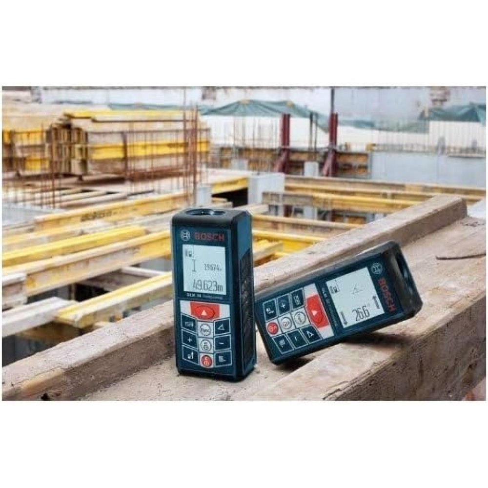 Ролетка лазерна със стойка, 80м, +/1.5 мм, 601072300, Bosch GLM 80 Professional
