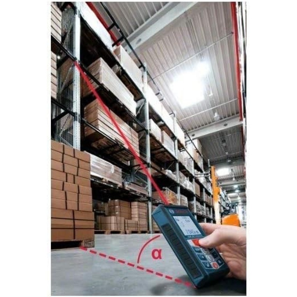 Ролетка лазерна със стойка, 80м, +/1.5 мм, 601072300, Bosch GLM 80 Professional