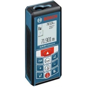 Ролетка лазерна със стойка, 80м, +/1.5 мм, 601072300, Bosch GLM 80 Professional