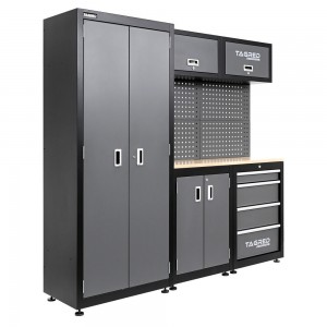 Шкаф за работилница, модулен, мебели за гараж, 76 x 46 x 183 см - TA195