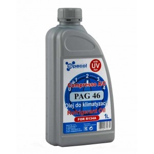 Синтетично масло PAG 46 с UV багрило за климатик, 1 л. - TXPAG46UV-1L-S