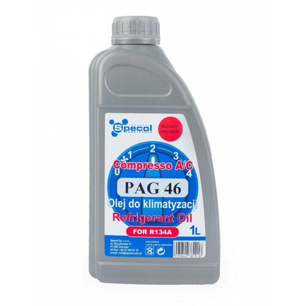 Синтетично масло PAG 46 за климатик, 1 литър - TXPAG46-1L-S