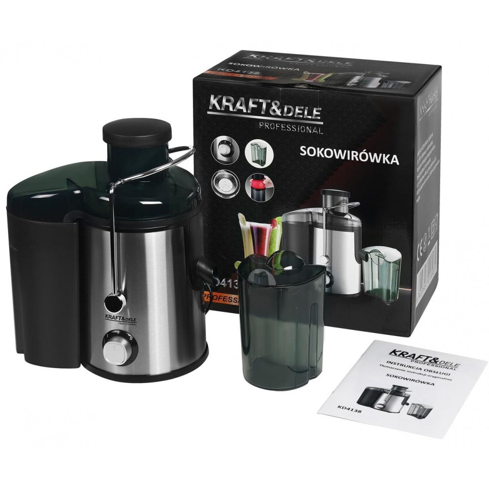 Електрическа сокоизстисквачка Kraft&Dele 1600 W KD4138