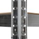 Стелаж поцинкован, 5 рафта MDF, 120Wx45Dx180H см, 175 кг/рафт, без винтове - 120Wx45Dx180H