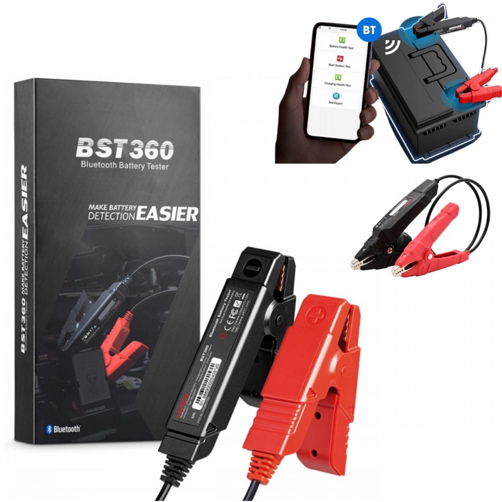 Bluetooth тестер за 12V акумулатори - LUBST360