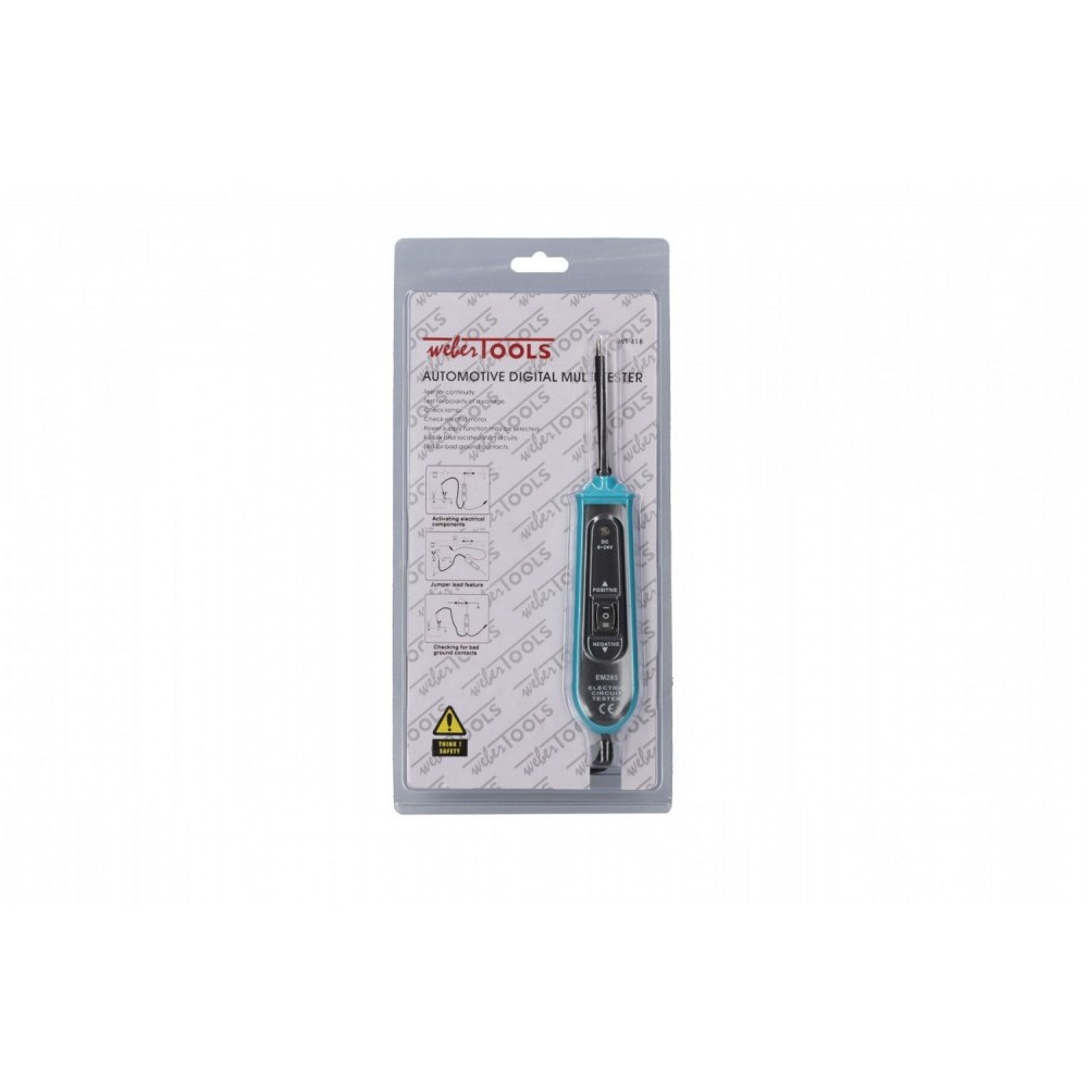 Цифров мултитестер за автомобили 6–24V, 8A - BGS-W-WT418
