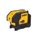 Точков лазерен нивелир 3 лъча, 30 м, DeWalt DW083K