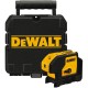 Точков лазерен нивелир 3 лъча, 30 м, DeWalt DW083K