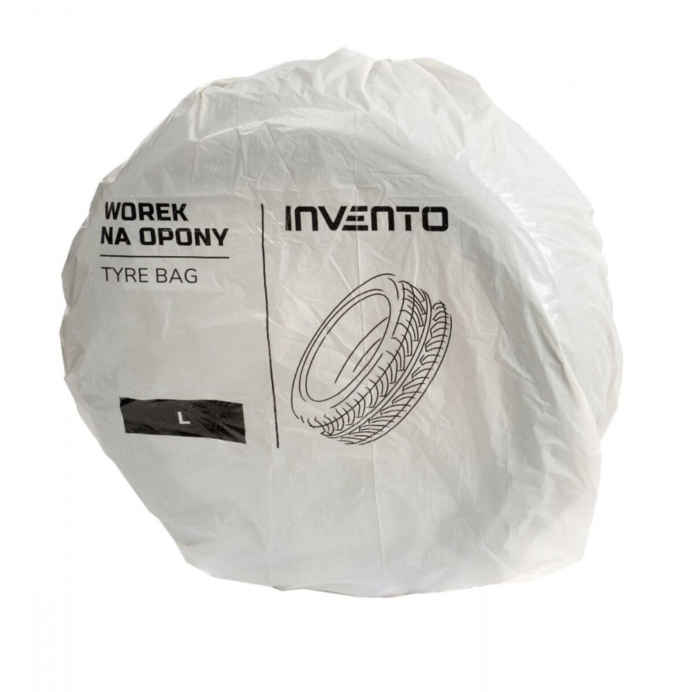 Торби за гуми, размер L, 100 бр., 100x100 см, бели - 583-1000-PROFI