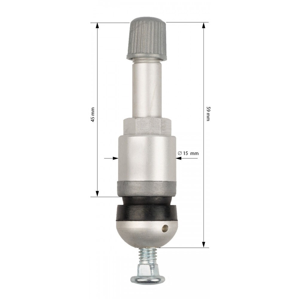 TPMS клапан за OEM - Beru/Huf сензор, L=56 мм за гуми - 562-3914