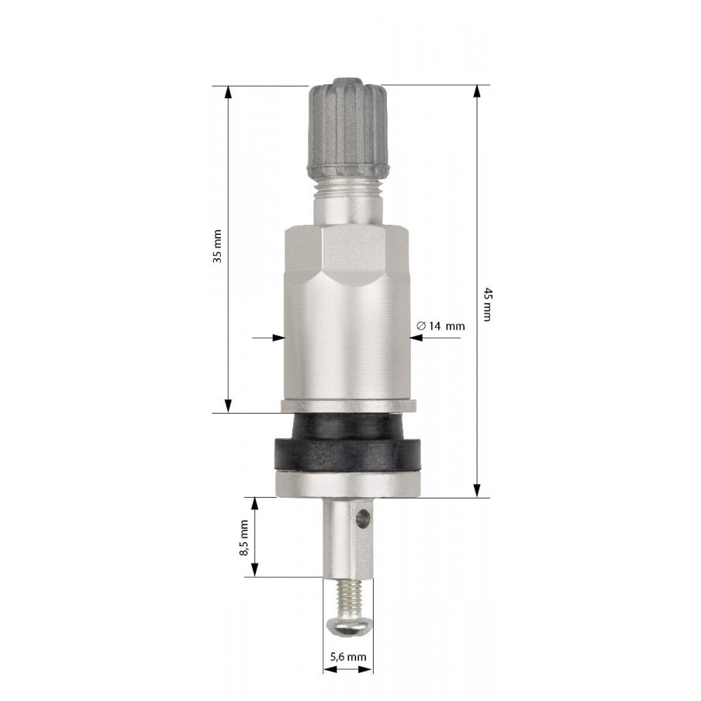 TPMS вентил за OEM - Schrader сензор, за гуми - 562-3908