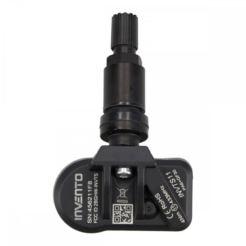 TPMS сензор за налягане в гумите 433/315 MHz, алуминиев вентил - INVTS11