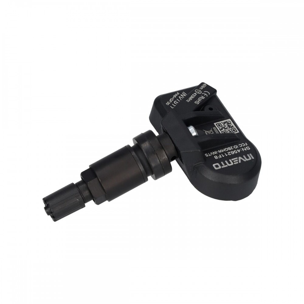 TPMS сензор за налягане в гумите 433/315 MHz, алуминиев вентил - INVTS11
