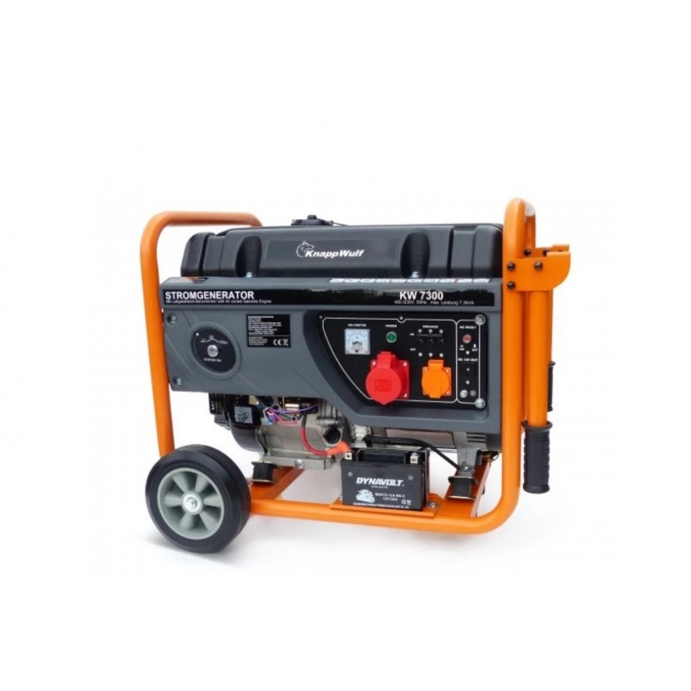 Трифазен бензинов генератор за ток 7,3 kW KW7300