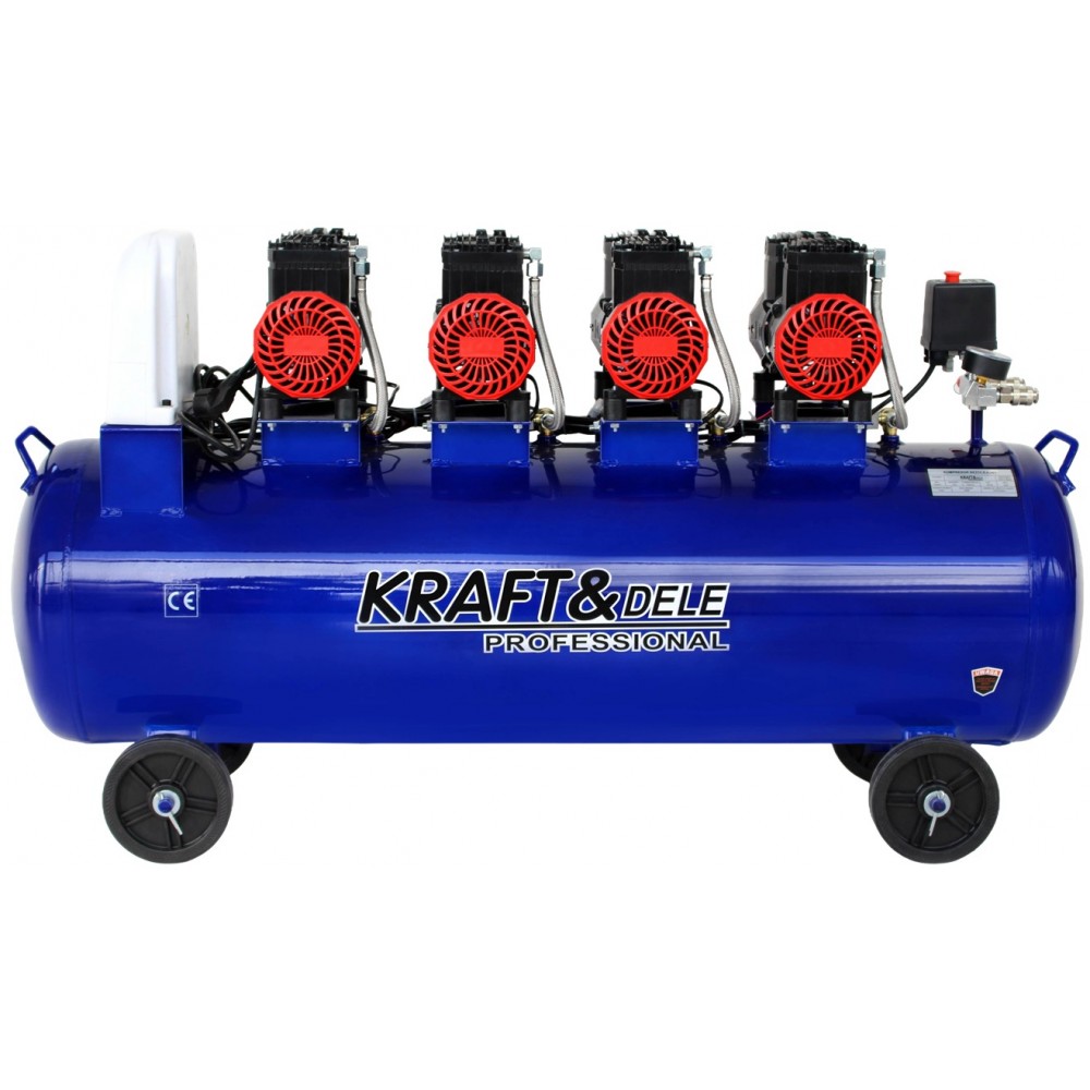 Трифазен безмаслен / тих компресор 120 литра 7 kW - KD4095
