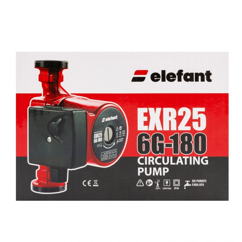 Циркулационна помпа 100W 1 цол RDB21V - EXR25 6G-180