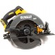 Циркуляр ръчен, акумулаторен, 54 V безчетков, ф190 мм FLEXVOLT™, DeWalt DCS575N