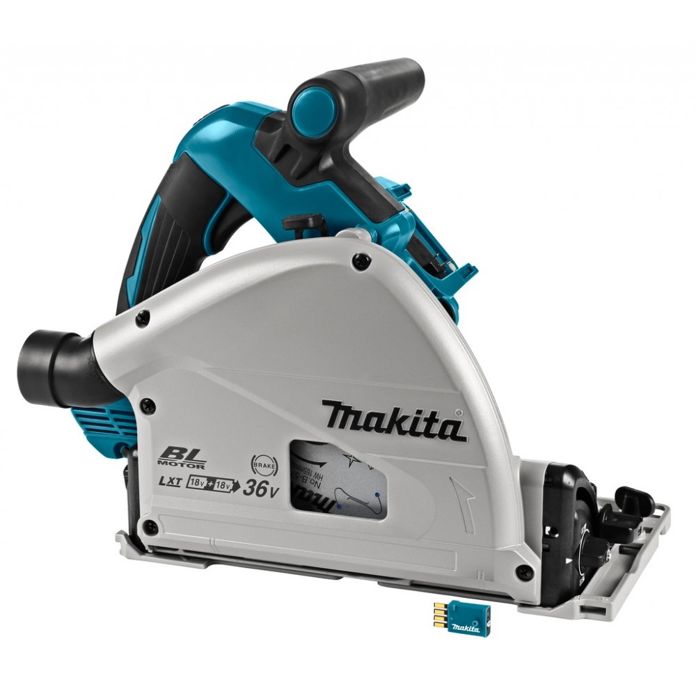 Циркуляр ръчен акумулаторен диск ф 165 мм, 36V, 18 V+18 V, Makita DSP601ZJU