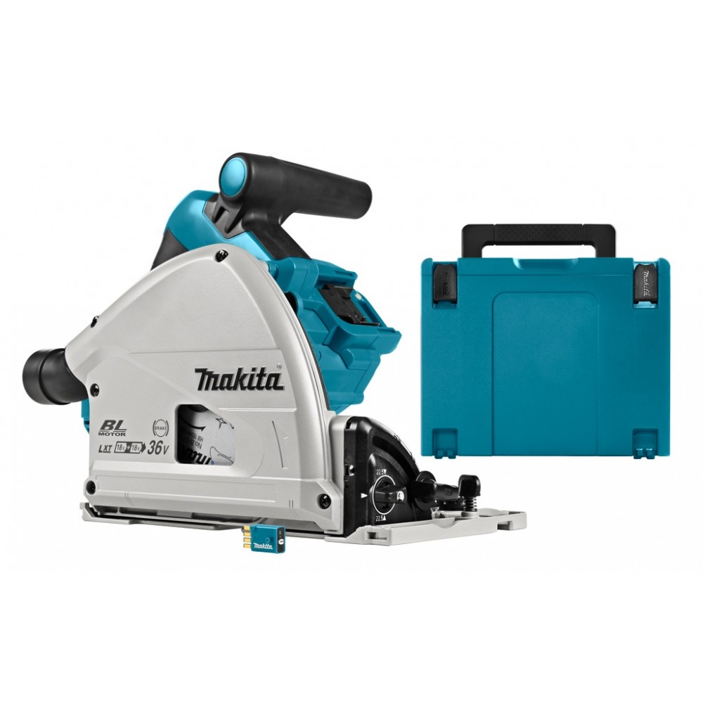Циркуляр ръчен акумулаторен диск ф 165 мм, 36V, 18 V+18 V, Makita DSP601ZJU