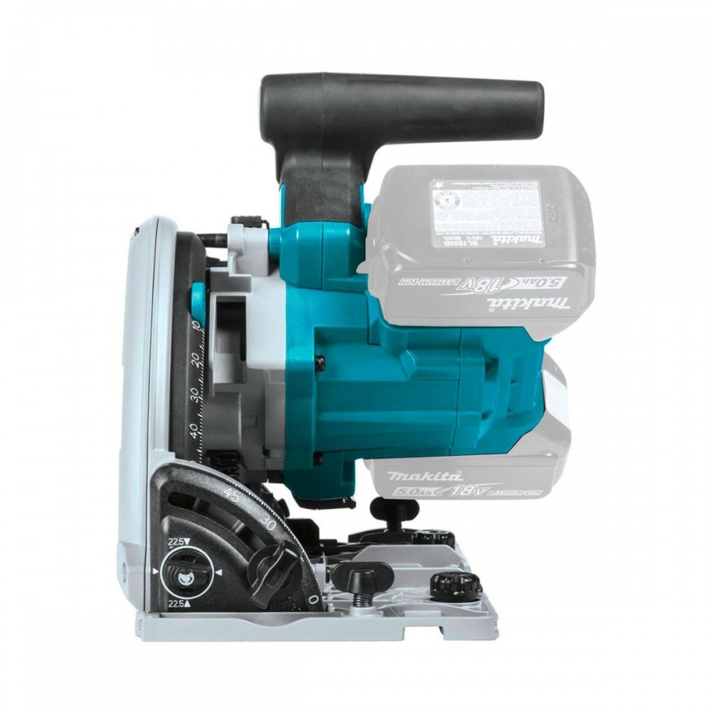 Циркуляр ръчен, акумулаторен ф 165 мм, 18+18 V, Makita DSP600ZJ