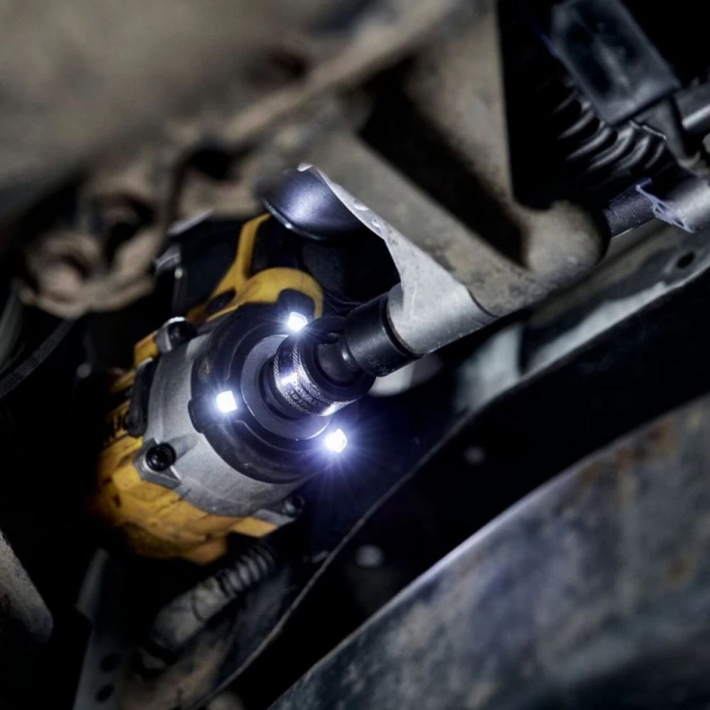 Ударен акумулаторен гайковерт 18 V, 406 Nm, 1/2″, DeWalt DCF922NT