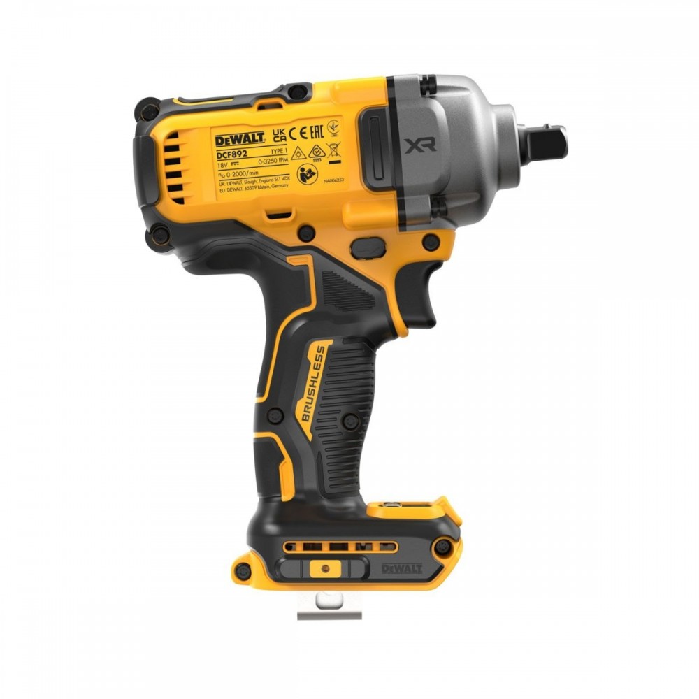 Ударен акумулаторен гайковерт 18 V, 812 Nm, 1/2″, DeWalt DCF892N-XJ