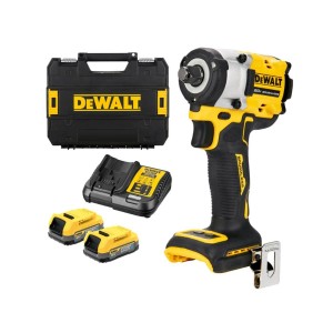 Ударен акумулаторен гайковерт 18V, 406 Nm, 1/2″, DeWalt DCF921E2T