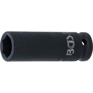 Ударна шестостенна вложка (1/2"), 17 мм за гайковерти - BGS7217