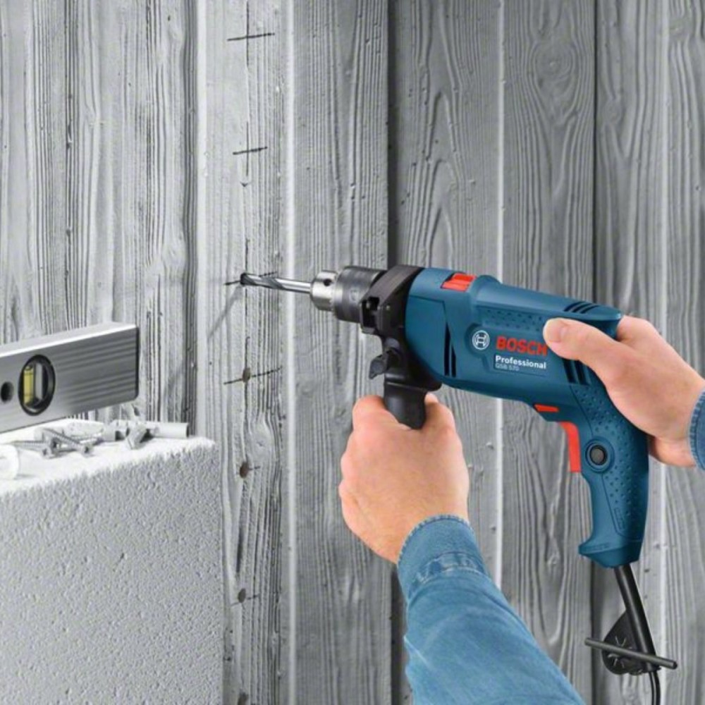Ударна бормашина 550 W, 25 мм, 06011A1023, Bosch GSB 550
