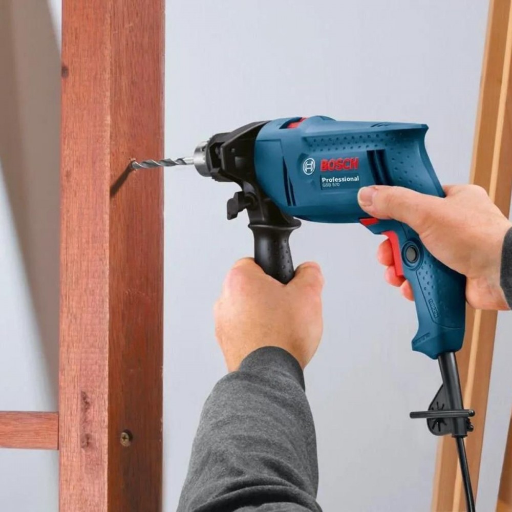 Ударна бормашина 550 W, 25 мм, 06011A1023, Bosch GSB 550
