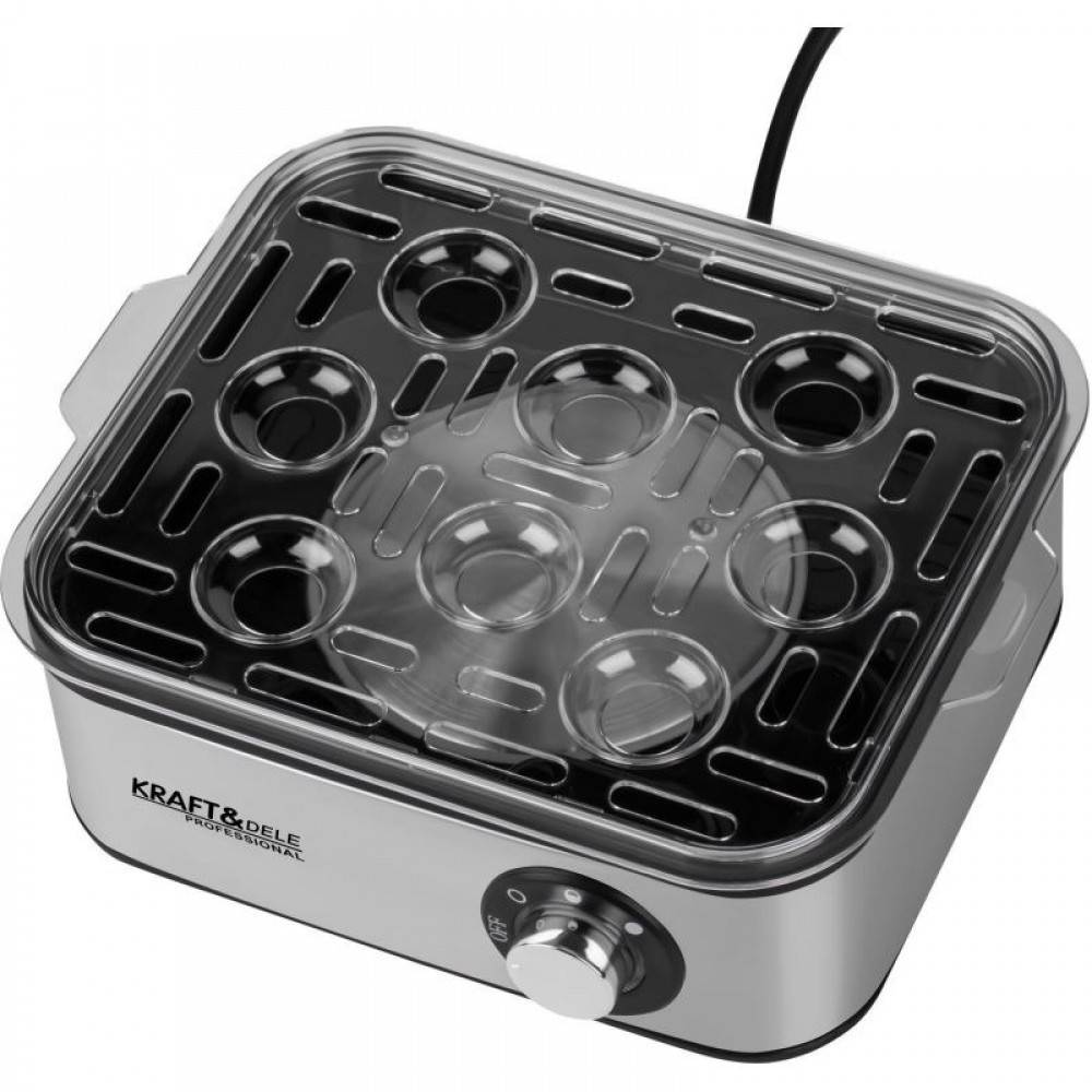 Електрическа яйцеварка за 8 яйца Kraft&Dele KD4118