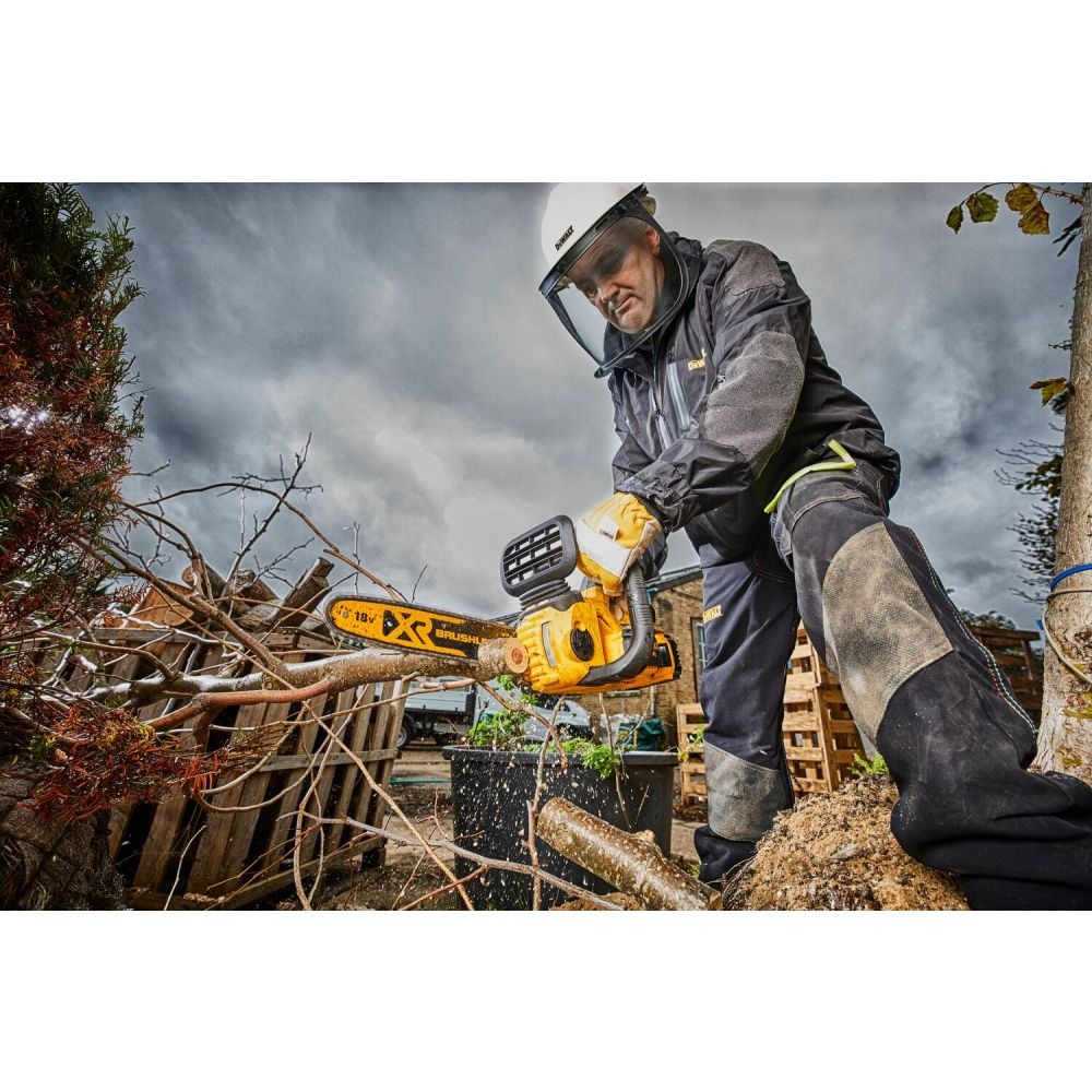 Верижен трион – резачка 18V, 30 см, 3/8″, DeWalt DCM565N