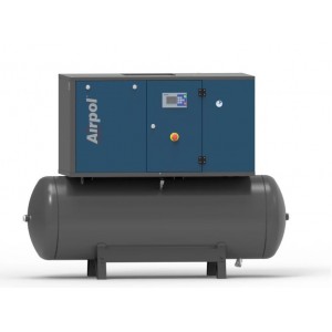 Винтов въздушен компресор 11kW 10 бара, с изсушител - FIAIRPOLCPD11-10