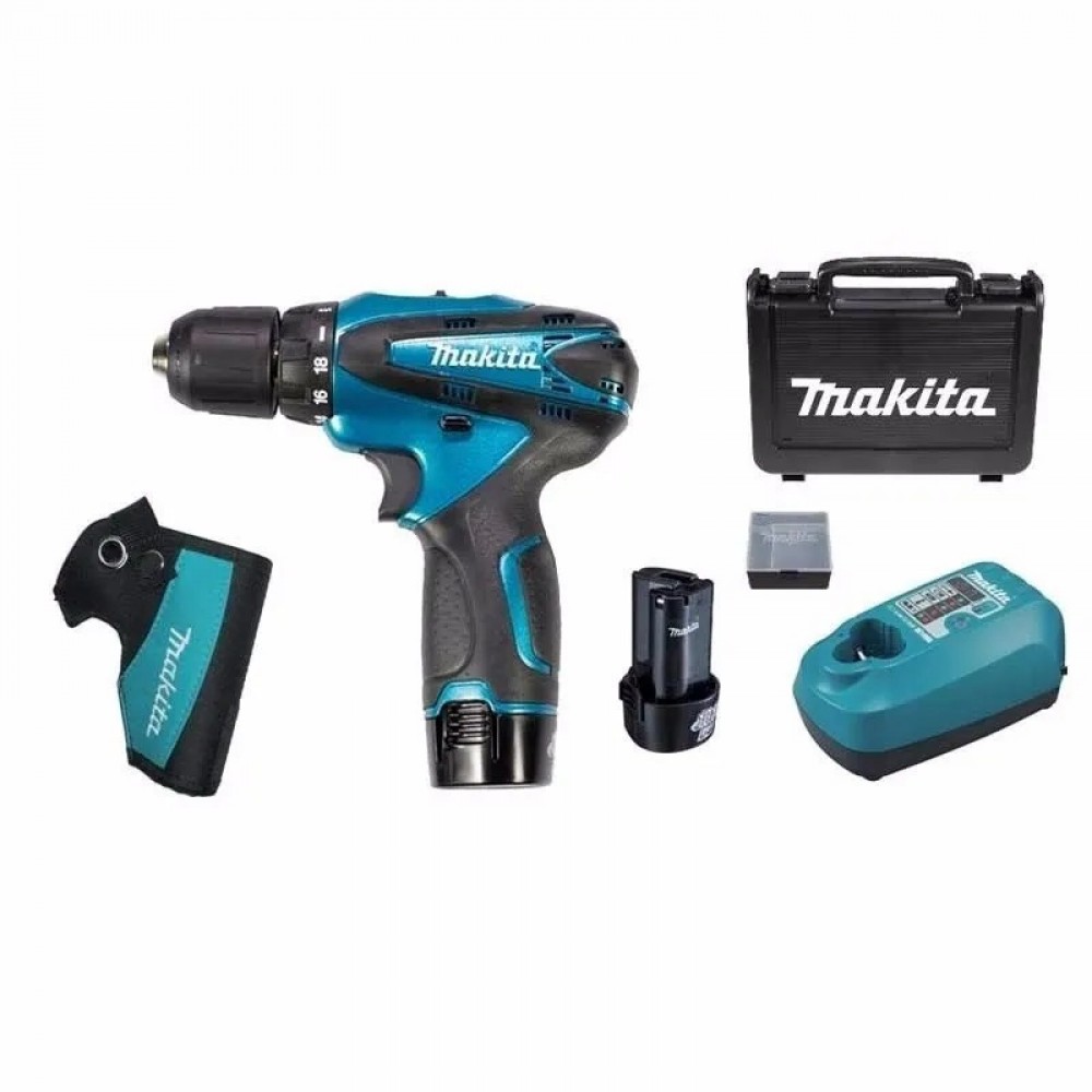 Винтоверт-бормашина, акумулаторен 10.8V, Makita DF330DSP1A