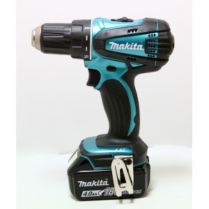 Винтоверт-бормашина, акумулаторен 18V , 2 батерии 4АН , зарядно, Makita DDF456SP1F