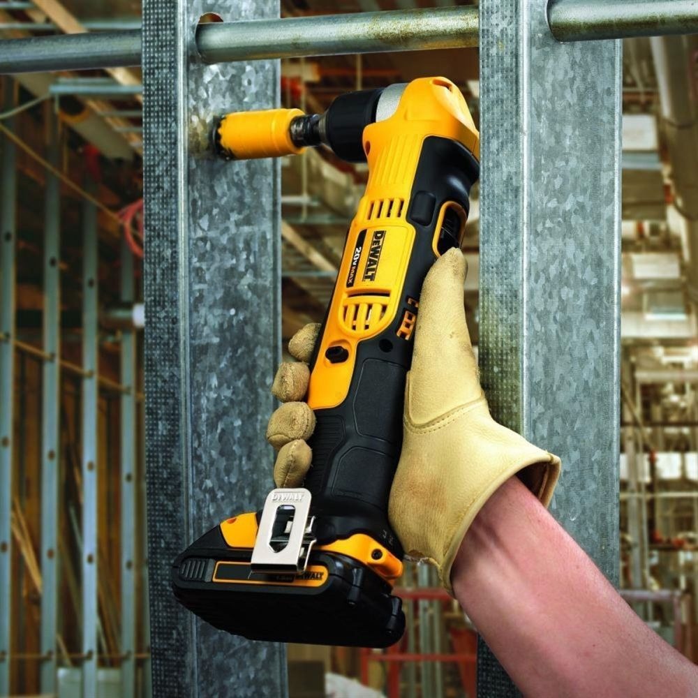 Винтоверт-бормашина, ъглова, акумулаторна 18V, DeWalt DCD740N