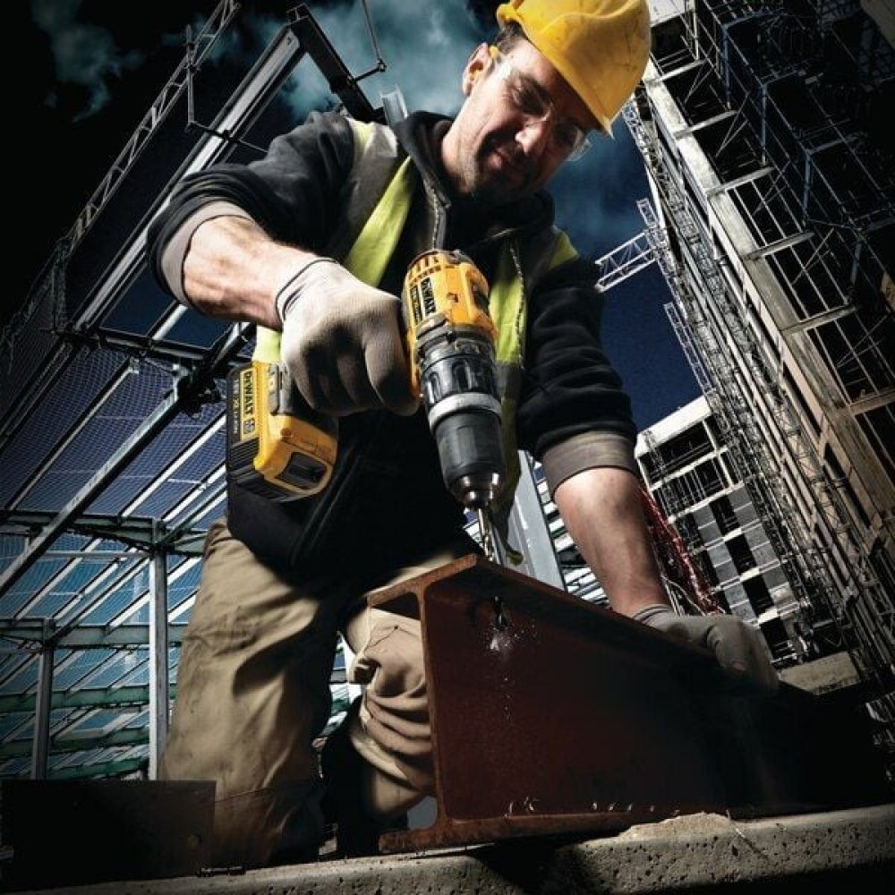 Винтоверт-бормашина, ударен, акумулаторен, комплект 18V, DeWalt DCD785M2