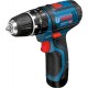 Винтоверт ударен акумулаторен, 12V ,30 Nm, Bosch GSB 12V-15