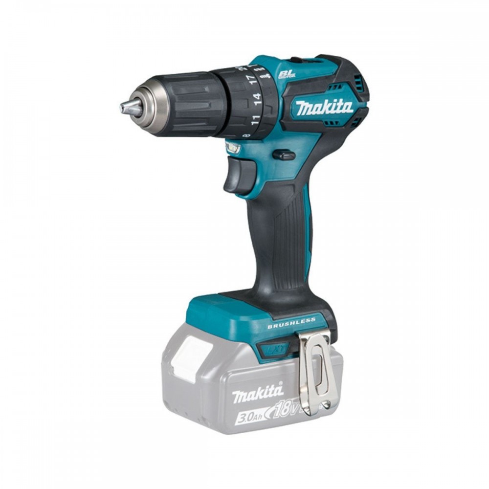 Винтоверт ударен, акумулаторен Li-Ion 18 V, 40 Nm, Makita DHP483Z