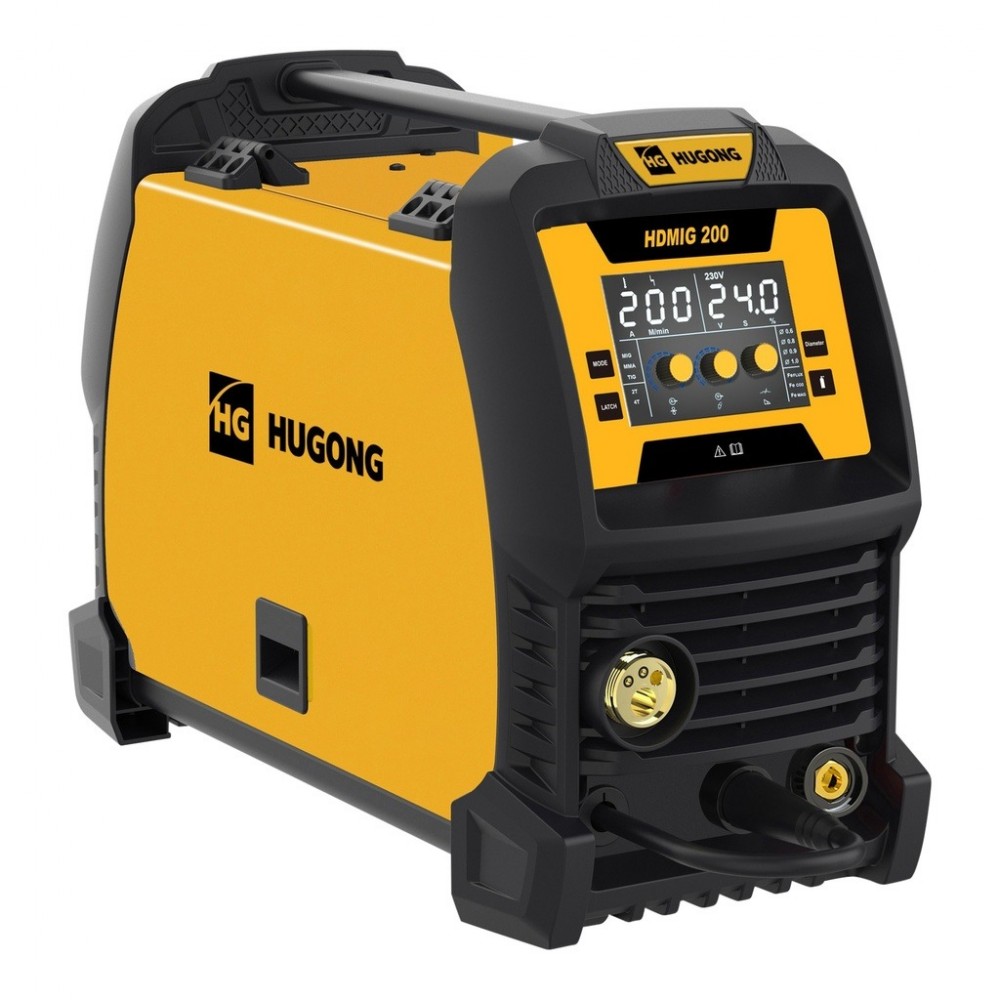 Инверторен заваръчен апарат IGBT технология, 200A - HDMIG200W